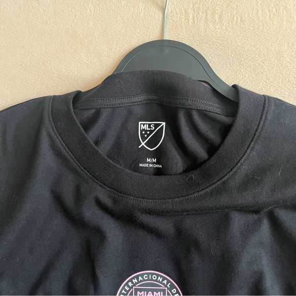 Inter Miami CF Messi‎ #10 Official MLS Licensed Black T-Shirt Men’s in Medium - Picture 3 of 11